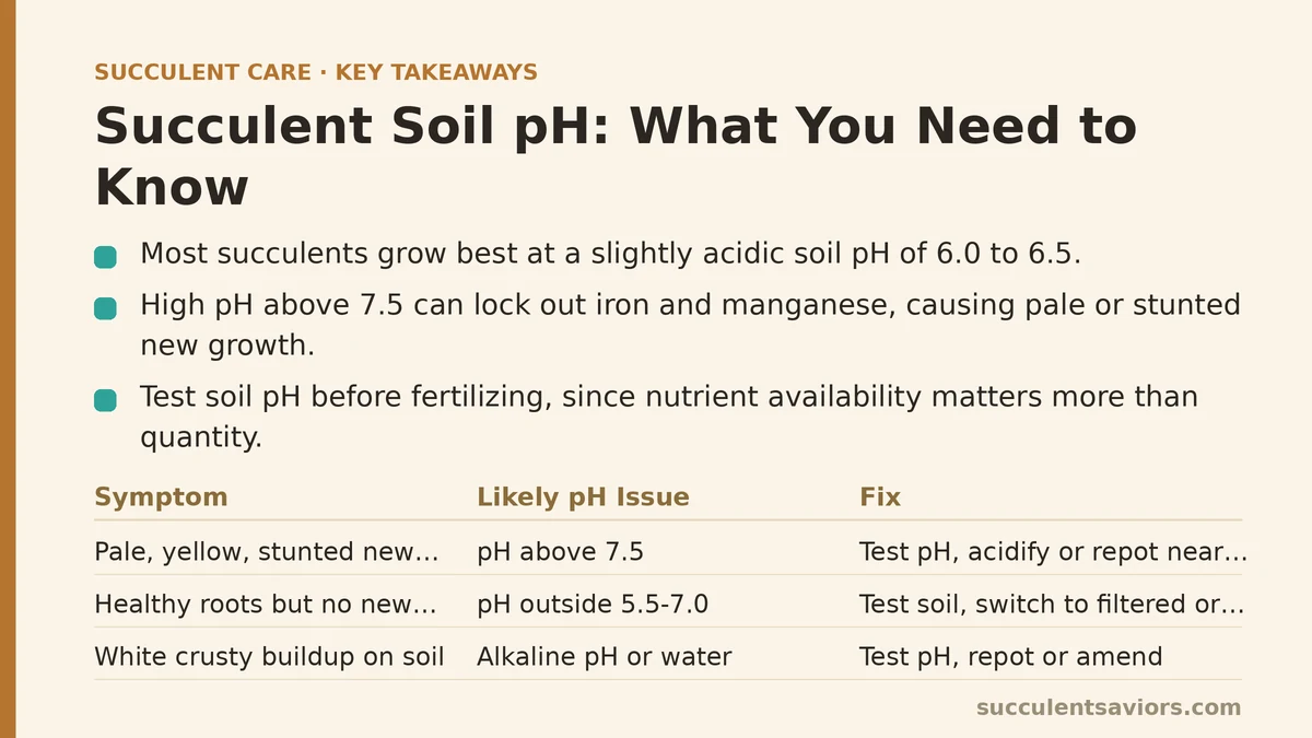 Succulent Soil pH: What You Need to Know
